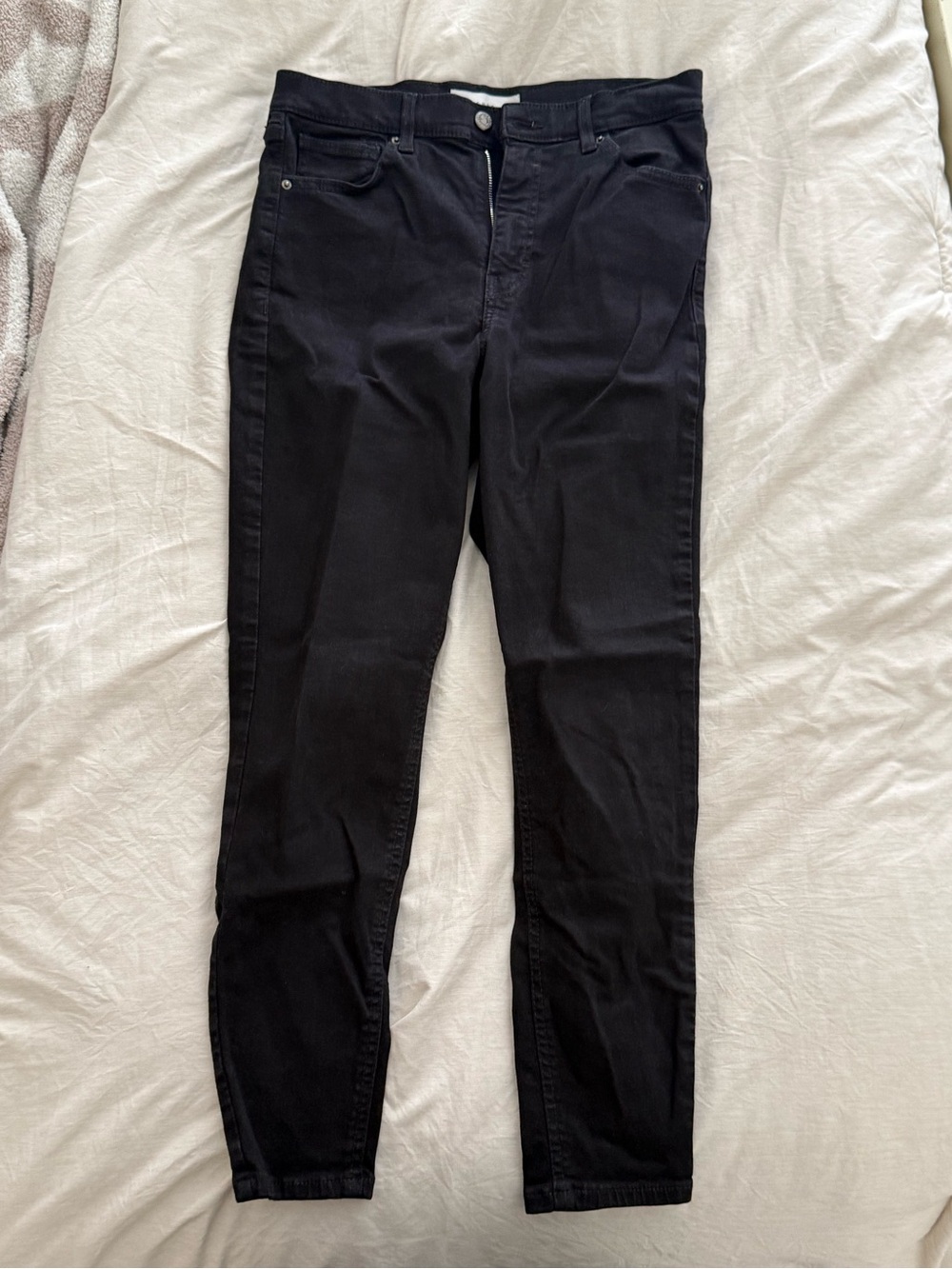 Topshop Skinny Jeans in Black